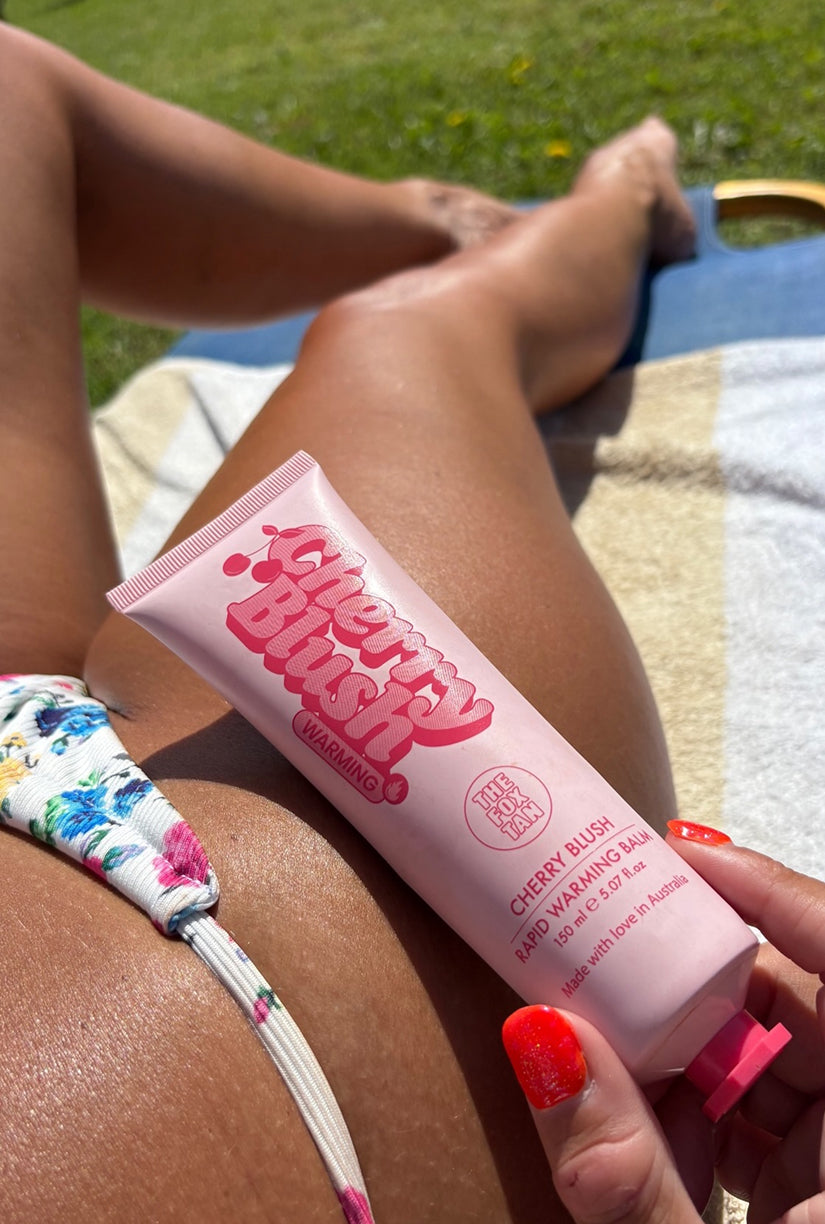 Cherry Blush Rapid Warming Balm – The Fox Tan USA