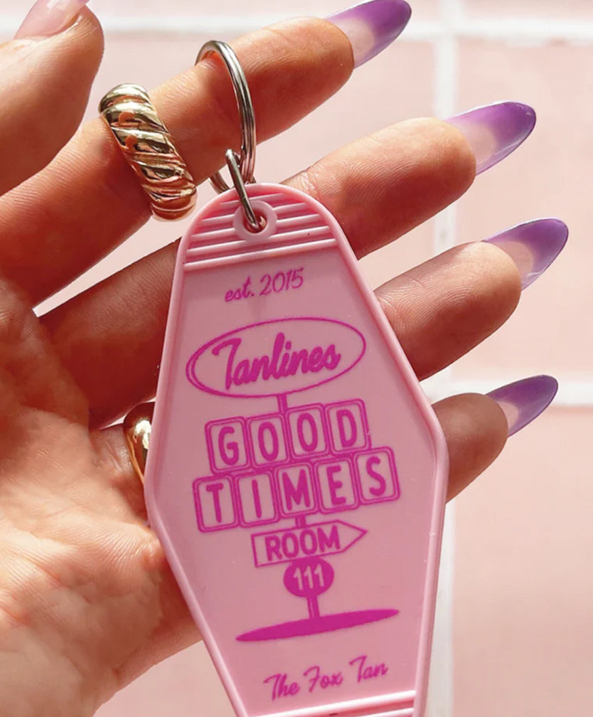 Room 111 Motel Keychain